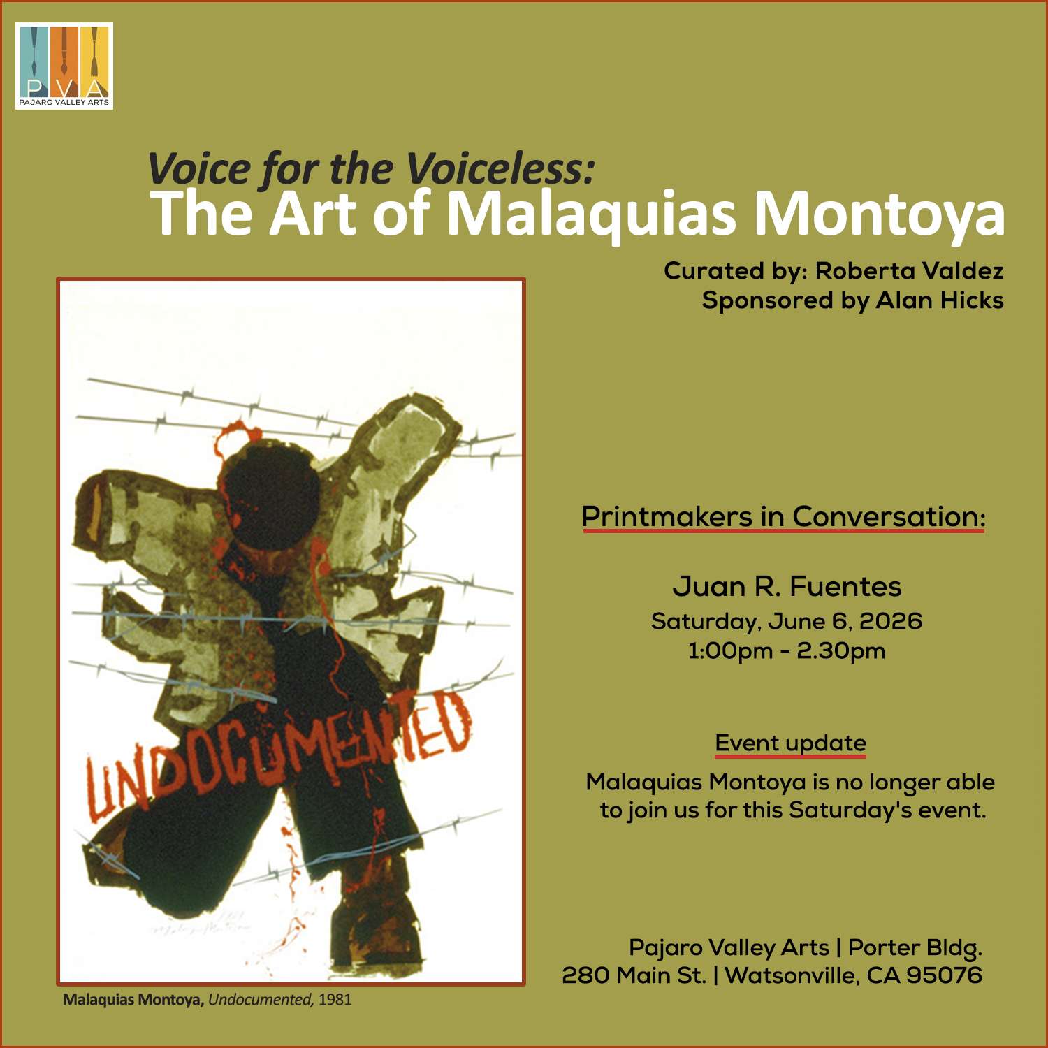 Printmakers in Conversation: Juan R. Fuentes