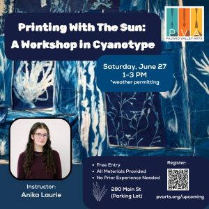 Printing with the Sun: A Workshop in Cyanotype