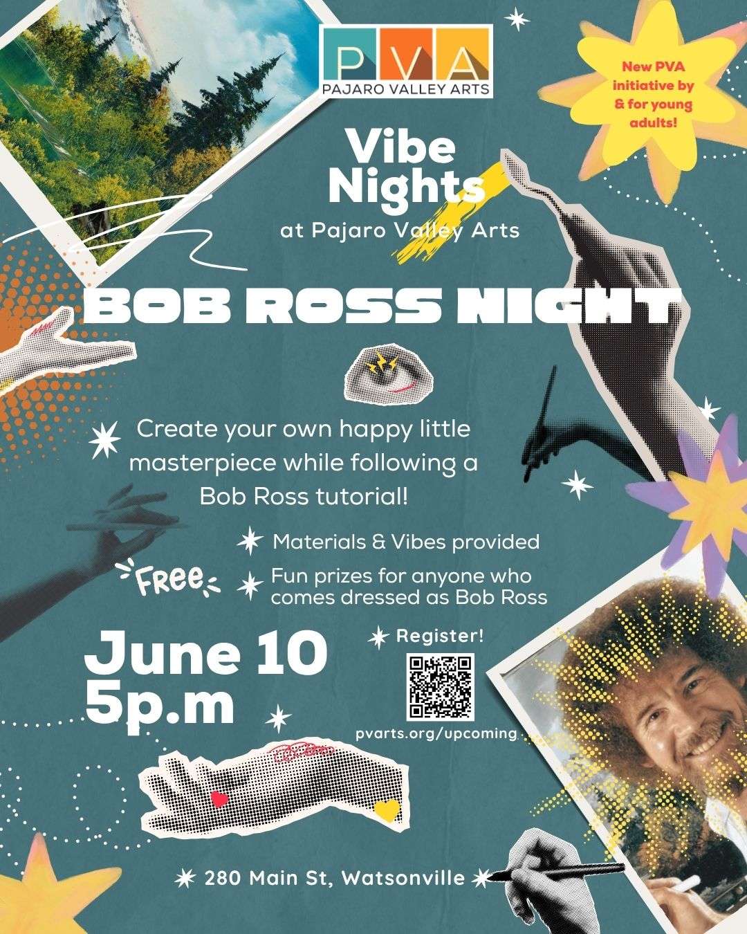 Bob Ross Night (Vibe Nights)