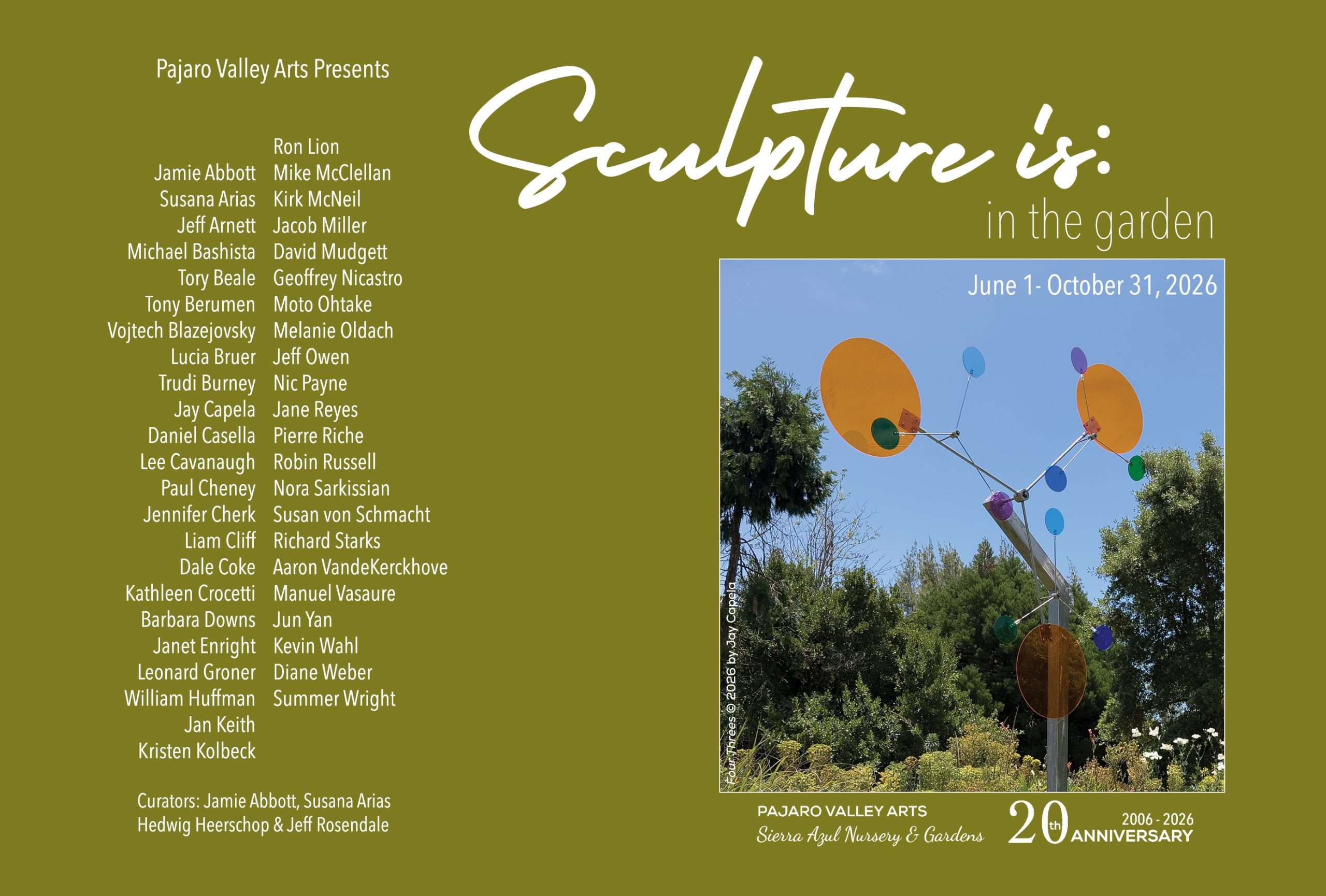 Sculpture IS: In the Garden 2026