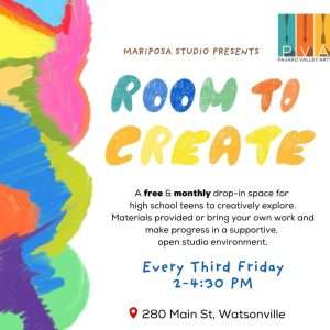 Room to Create! - Teen Drop-In Studio