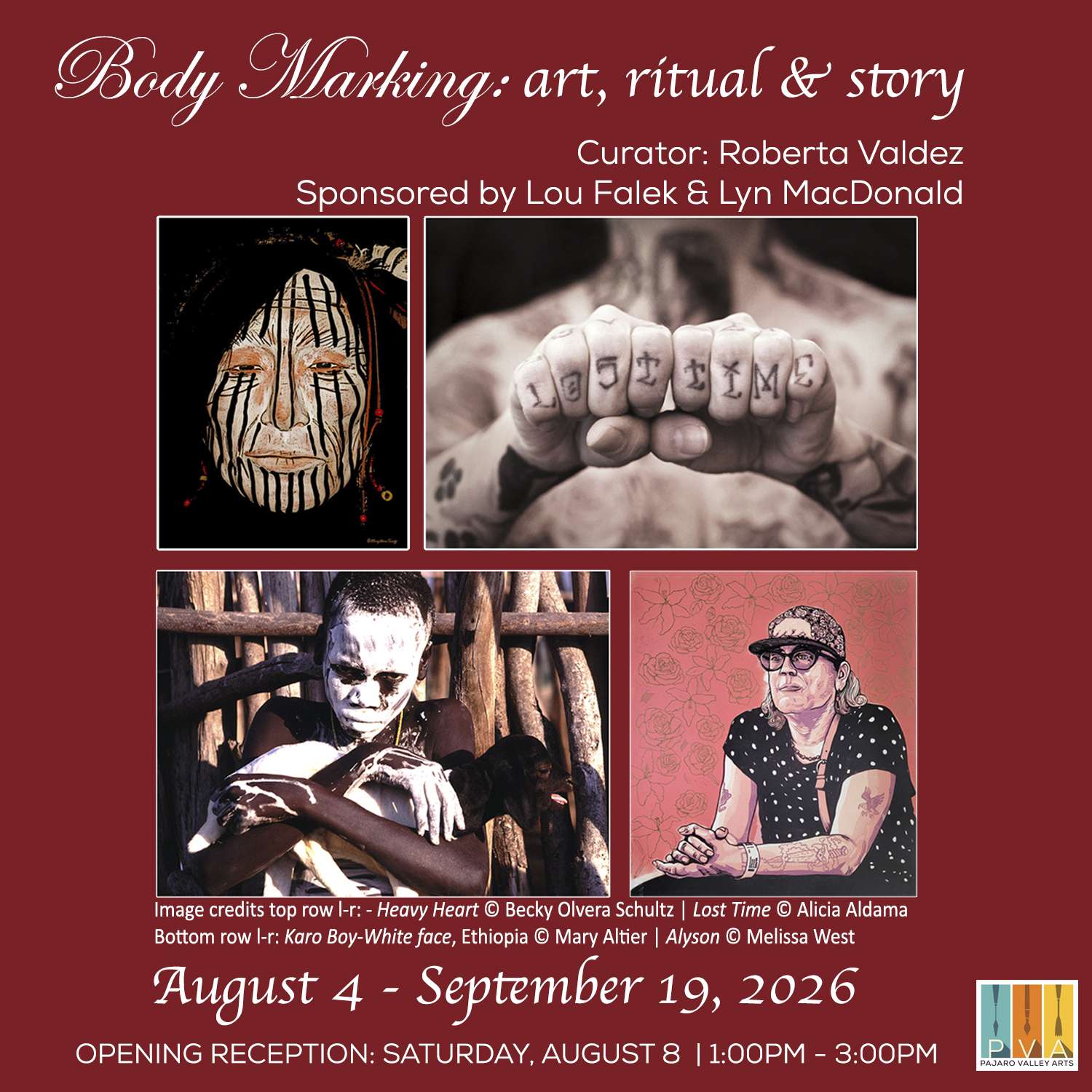 Reception: Body Marking: art, ritual & story