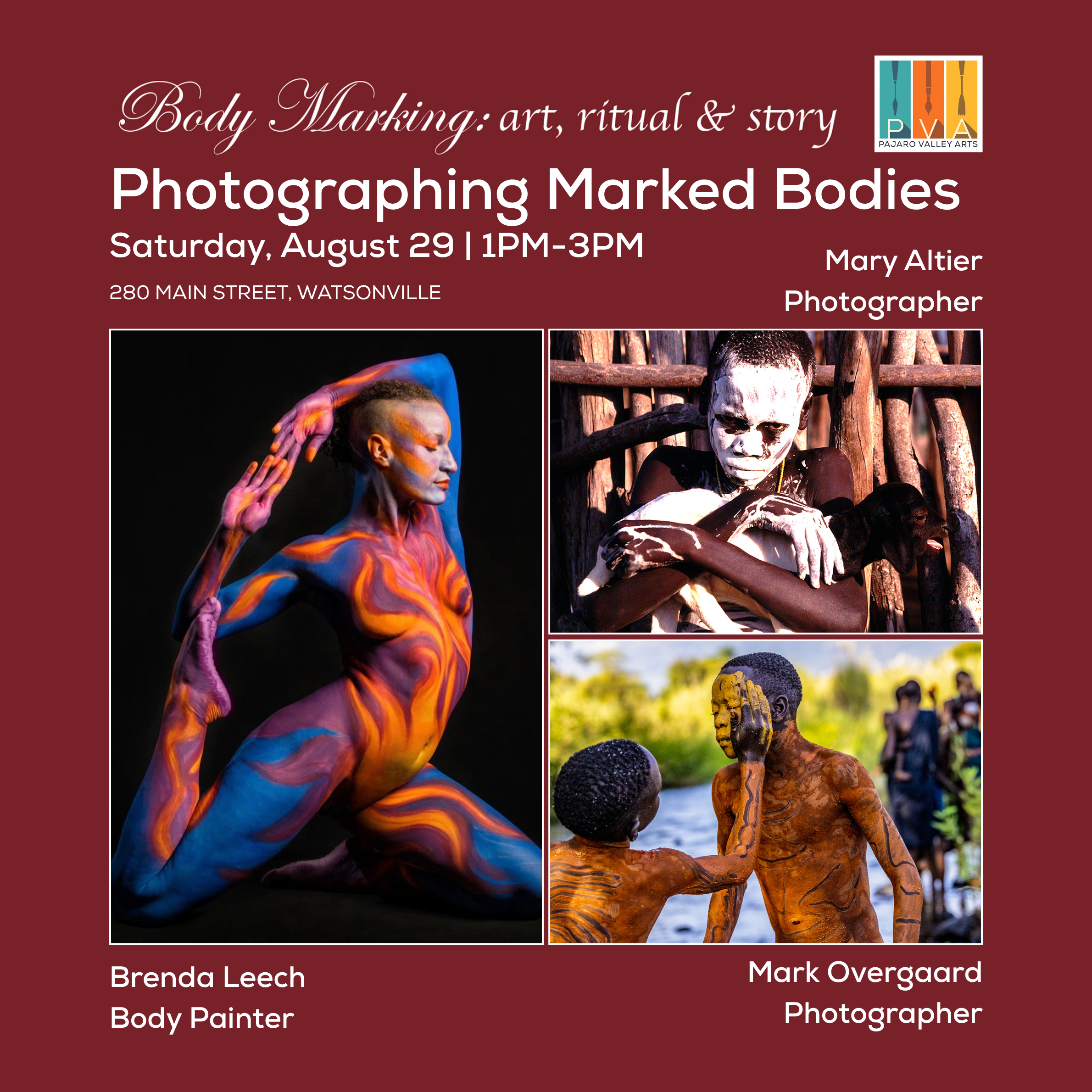 Photographing Marked Bodies